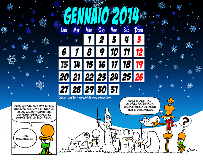 Il Calendario di Scacchi Matti