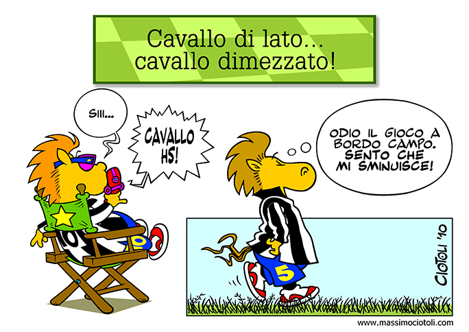 Cavallo di Lato... Cavallo Dimezzato!